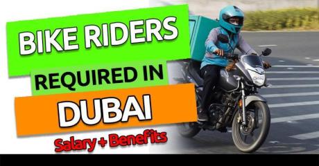 Bike Riders Required in Dubai
