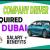 Company Driver Required in Dubai