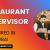 Restaurant Supervisor Required in Dubai