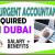 Urgent Accountant Required in Dubai