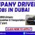 COMPANY DRIVER JOBS IN DUBAI