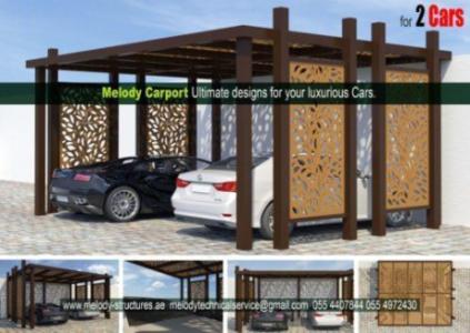 Wooden Car Parking Suppliers over all UAE | Mashrabiya Car Parking | Car Parking Shad