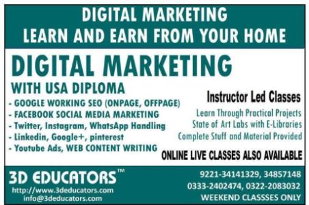 DIPLOMA IN DIGITAL MARKETING