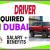 Driver Required in Dubai