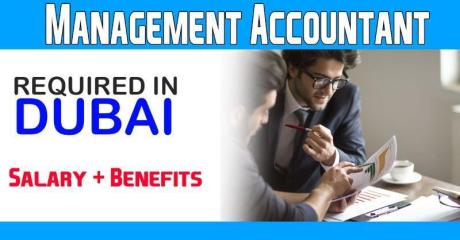 Management Accountant Required in Dubai