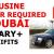 LIMOUSINE DRIVER REQUIRED IN DUBAI