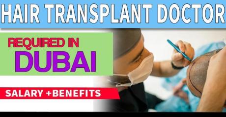 Hair Transplant Doctor Required in Dubai