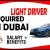 LIGHT DRIVER REQUIRED IN DUBAI