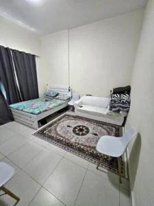 Big room with attached bathroom