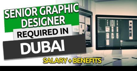 Senior Graphic Designer Required in Dubai