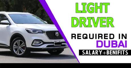 Light Driver Required in Dubai
