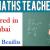 Maths Teacher Required in Dubai