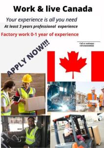 TRUCK DRIVERS, FARMWORKERS AND WAREHOUSE ASSISTANTS NEEDED IN CANADA URGENTLY