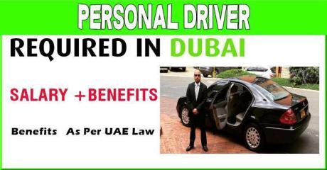 Personal Driver Required in Dubai