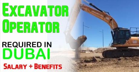 Excavator Operator Required in Dubai