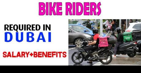 Bike Rider Required in Dubai
