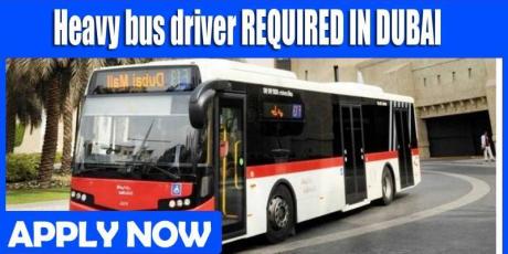 Heavy bus driver REQUIRED IN DUBAI