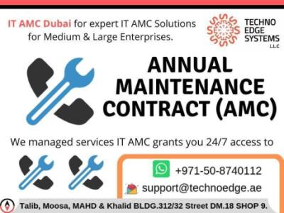 IT AMC Dubai - Annual Maintenance Contract Dubai, UAE