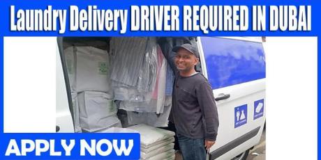 Laundry Delivery DRIVER REQUIRED IN DUBAI