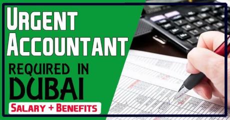 Urgent Accountant Required in Dubai
