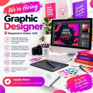 Graphic Designer Required in Dubai