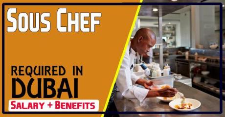 Sous Chef Required in Dubai