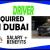 Driver Required in Dubai