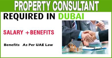 Property Consultant Required in Dubai