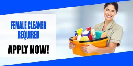 FEMALE CLEANER REQUIRED IN DUBAI