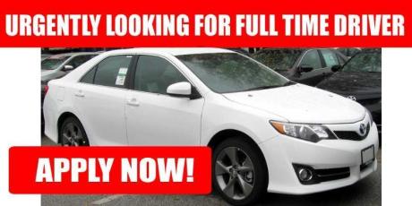 Urgently looking for Full time driver