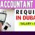 Accountant Required in Dubai