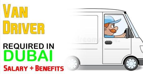 Van Driver Required in Dubai