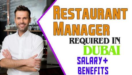Restaurant Manager Required in Dubai