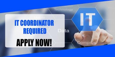 IT COORDINATOR REQUIRED IN DUBAI