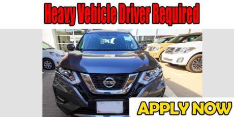Heavy Vehicle Driver Required Dubai
