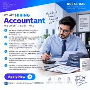 Accountant Required in Dubai