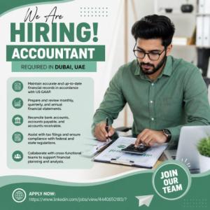 Accountant Required in Dubai
