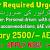 Driver Required Urgently