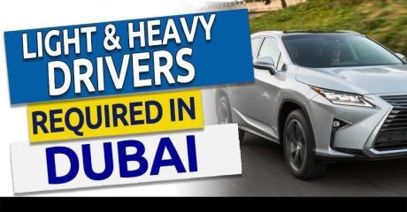 LIGHT & HEAVY DRIVER REQUIRED IN DUBAI