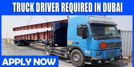 TRUCK DRIVER REQUIRE IN DUBAI