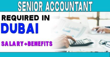 Senior Accountant Required in Dubai -