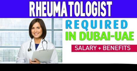 Rheumatologist Required in Dubai