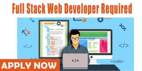 Full Stack Web Developer Required