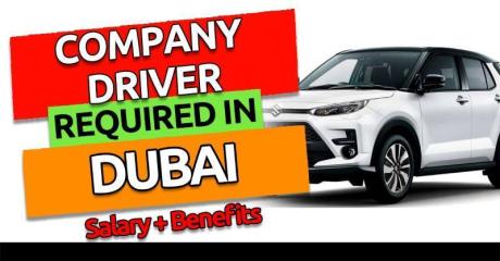 COMPANY Driver Required in Dubai