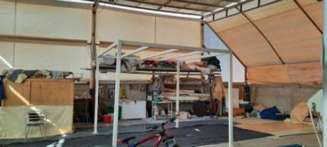 Steel pergola available for sale