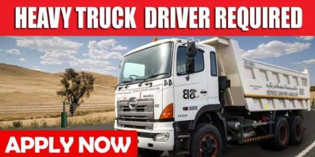 HEAVY TRUCK DRIVER REQUIRED