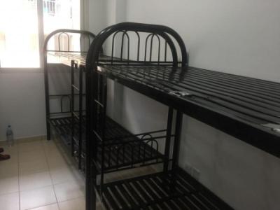 Bed space 500 all including just 2 minute walk from baniyas metro station