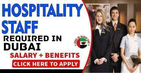 Hospitality Staff Required in Dubai