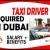 TAXI DRIVER REQUIRED IN DUBAI