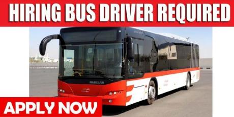HIRING BUS DRIVER REQUIRED